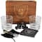 The Memory Company NFL Boxed Drinkware Set with Coasters